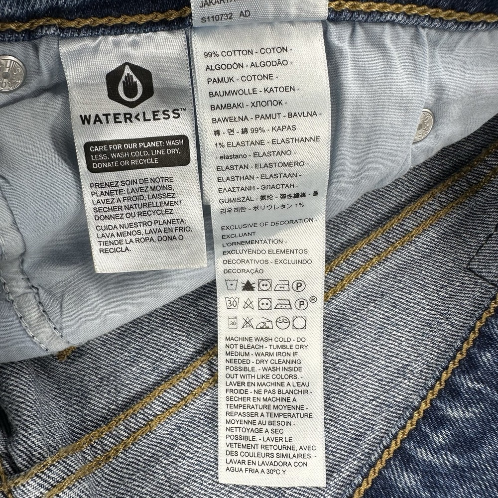 Levi's Premium 70s High Flare Jeans Women's Size 36x30 (Tag 33x30) Y2K - Picture 9 of 16